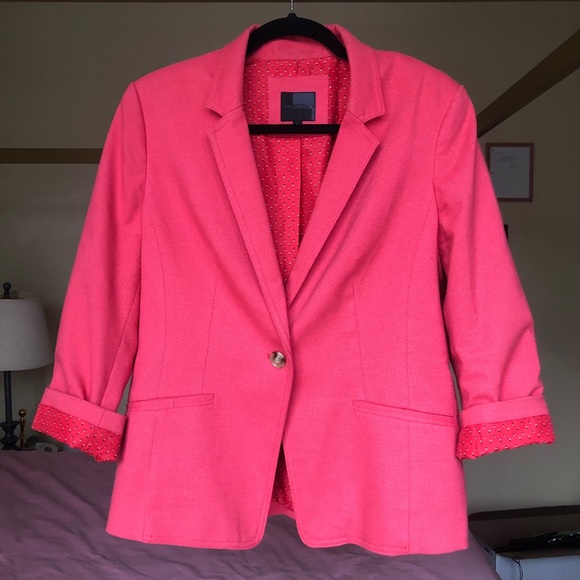 The Limited Jackets & Blazers - Coral Pink Women’s Blazer